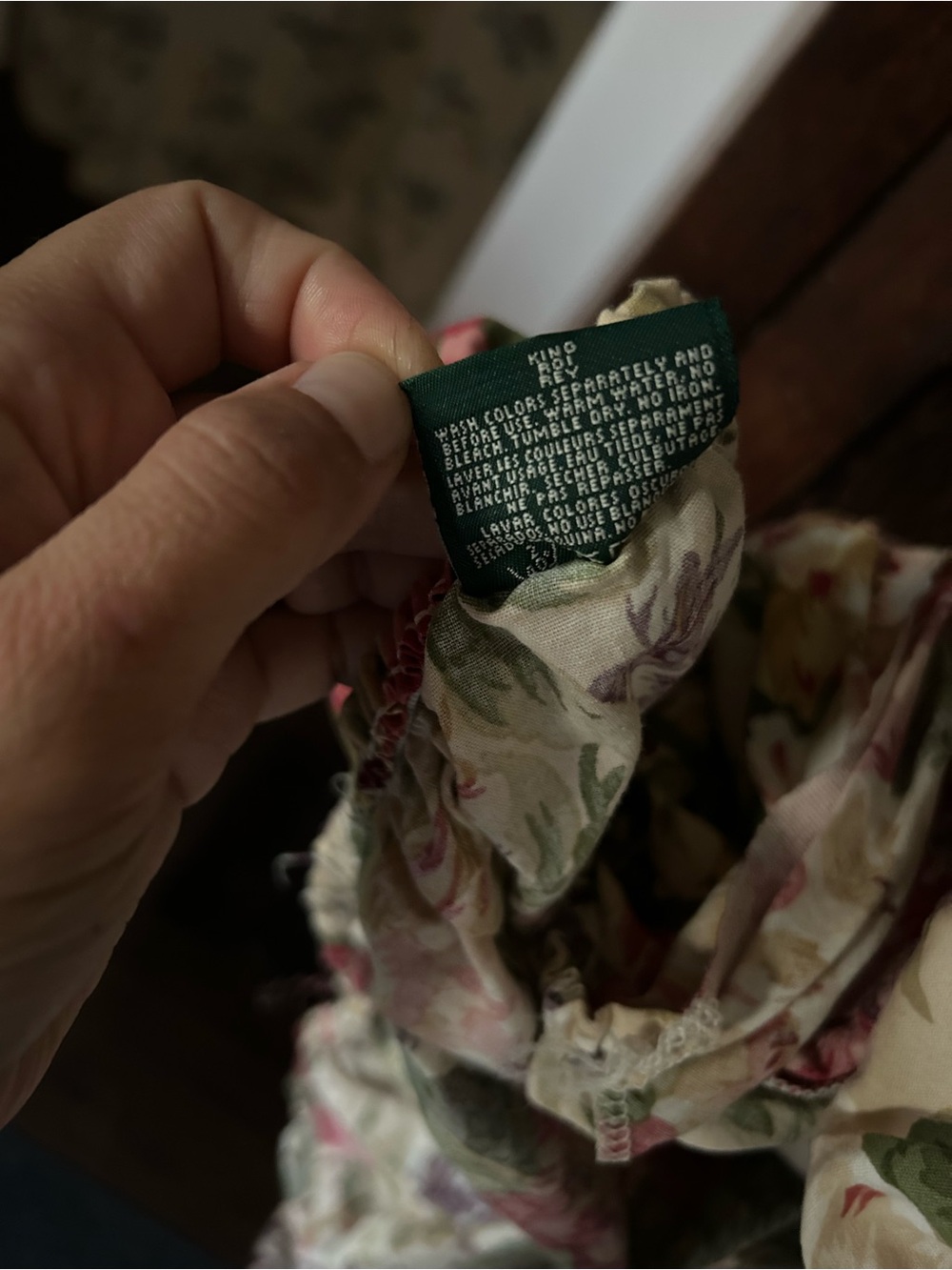 Ralph Lauren Post Road King Fitted Sheet - Picture 4 of 5